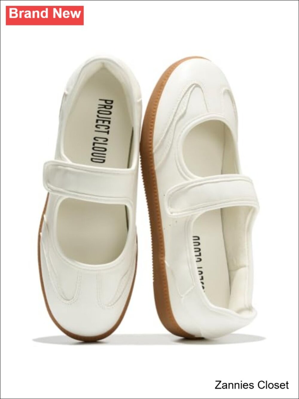 ✨ Project Cloud Women's Mary Jane Flats Comfortable Non-Slip SmartFoam Sneakers